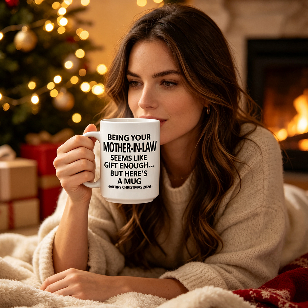 Being Your Mother-In-Law Christmas Gift 2026 Unique Mug