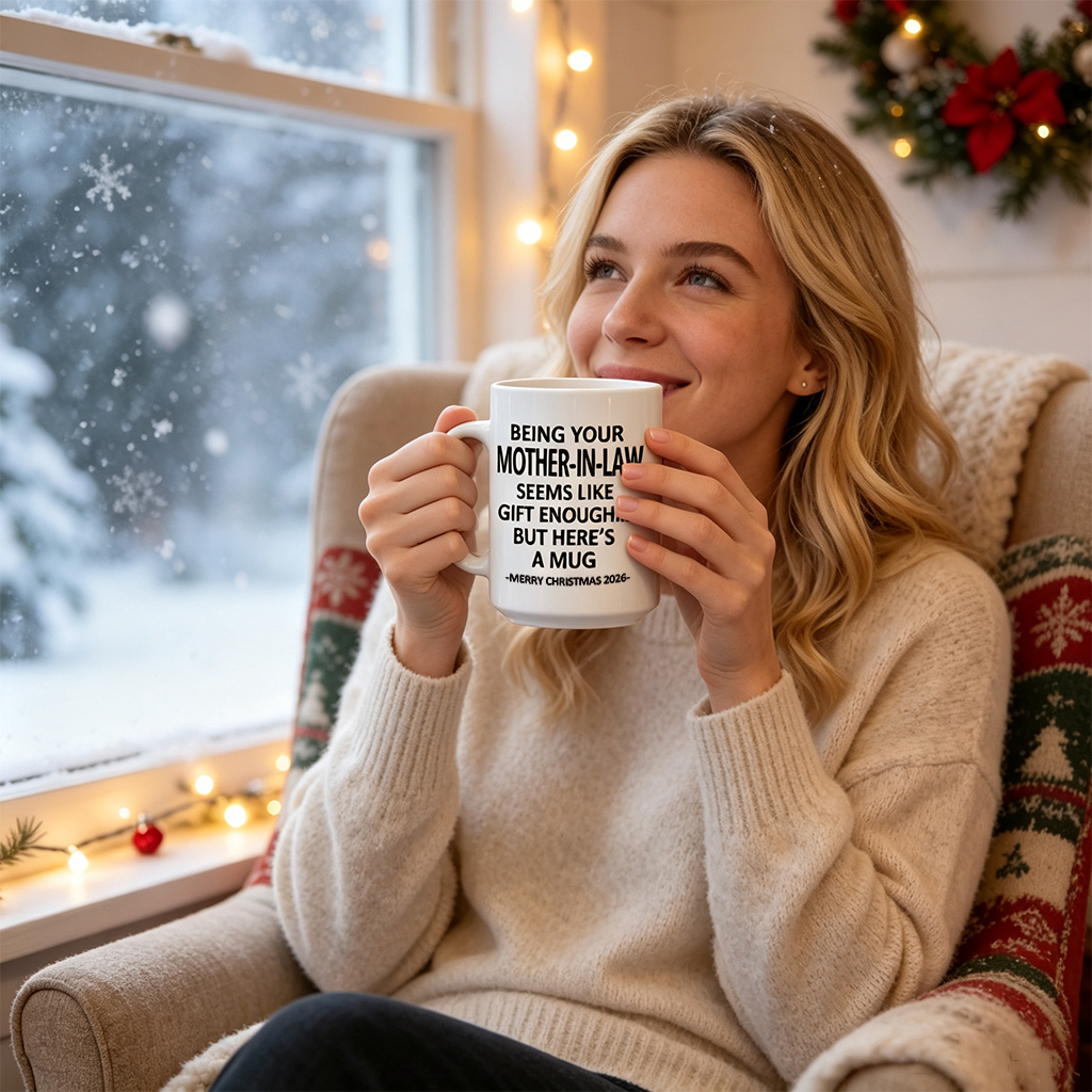 Being Your Mother-In-Law Christmas Gift 2026 Unique Mug