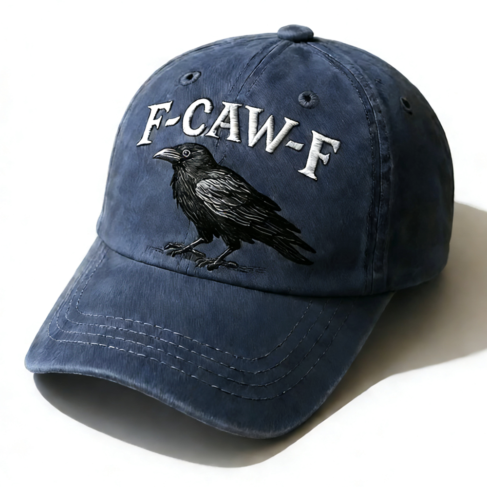 F CAW F Embroidery Cap