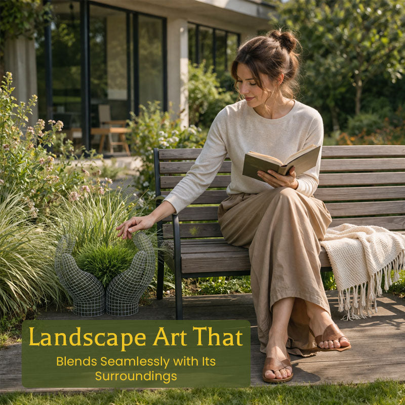 Artistic Hand-Shaped Gardening Trellis🌿 — Shape Your Garden into a Living Masterpiece