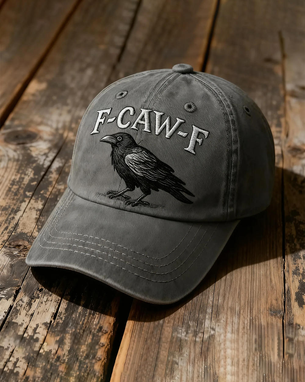 F CAW F Embroidery Cap