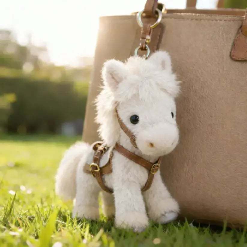 🔥Last Day 49% OFF - 🔥🐎Ponytata Plush Pony Bag Charm and Keychain🎨