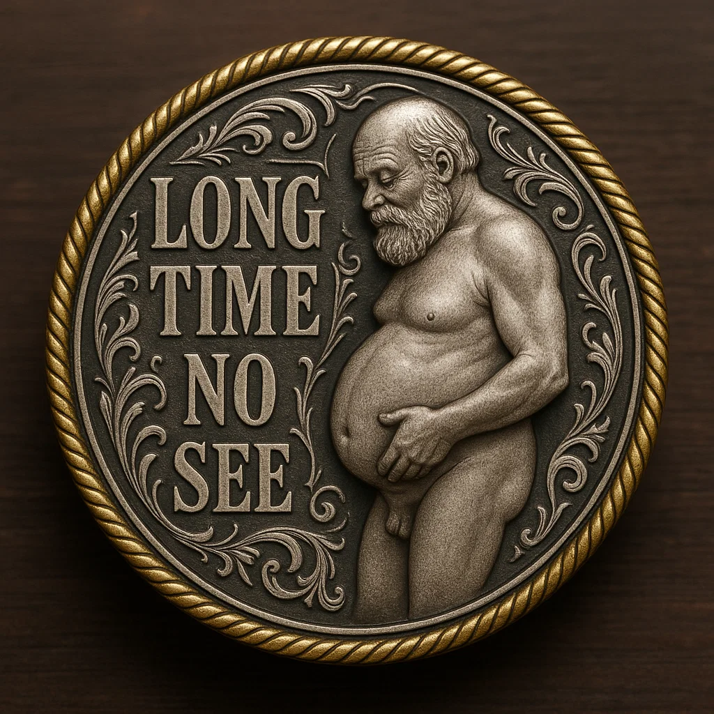 Long Time No See Edgy Collector's Coin