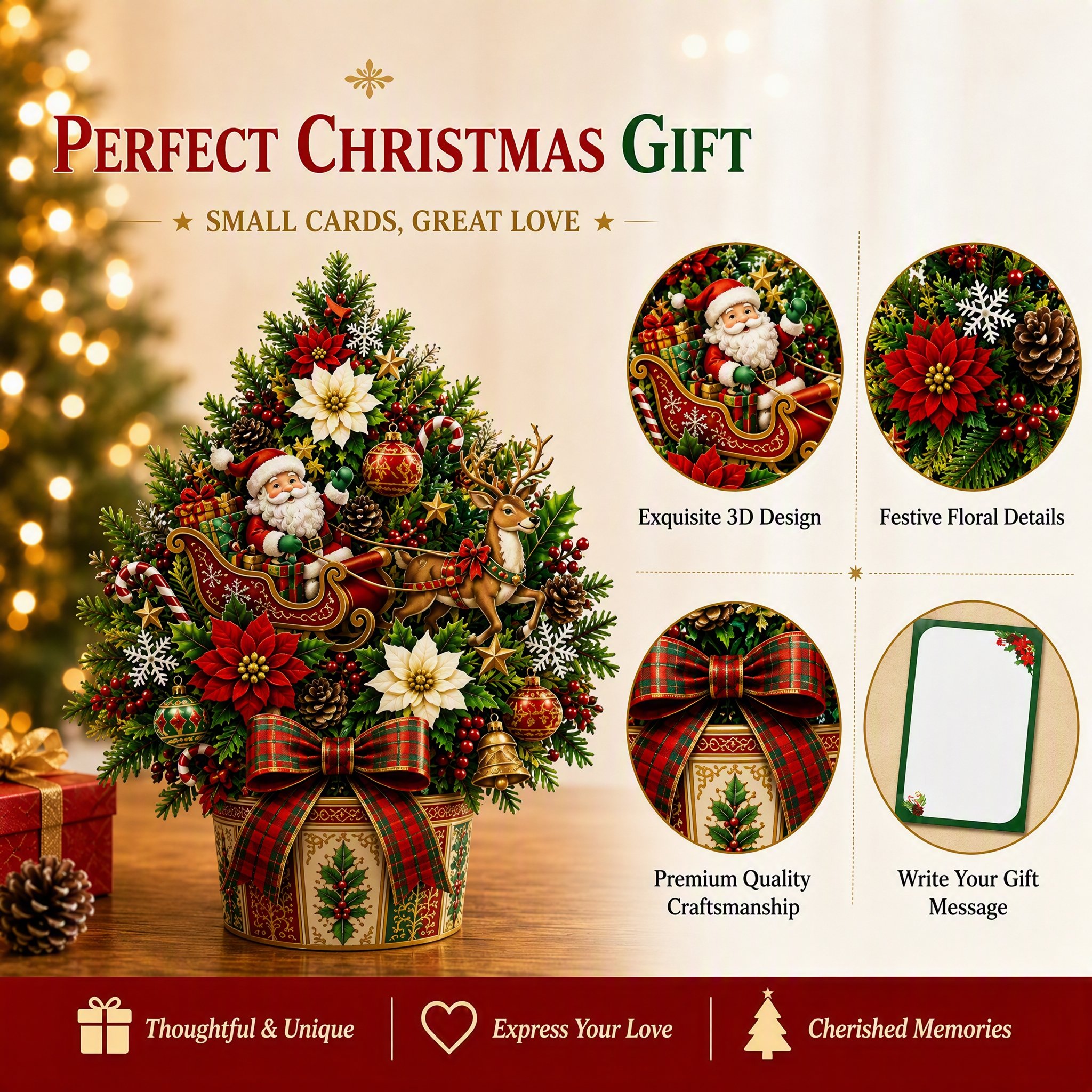 Christmas Gift Pop Up Card