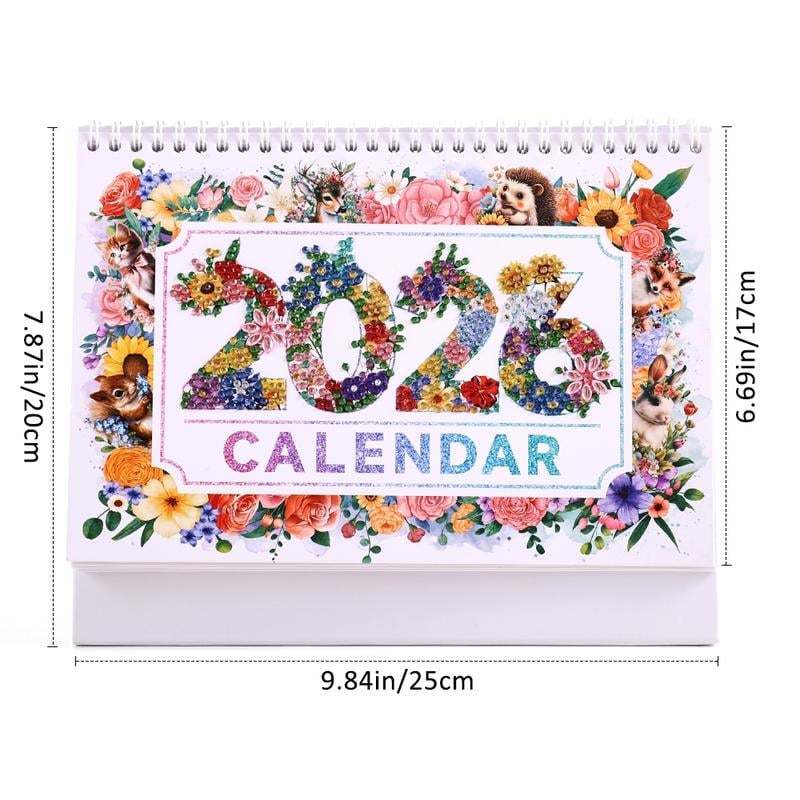 💎2026 DIY Diamond Painting Desk Calendar🗓️