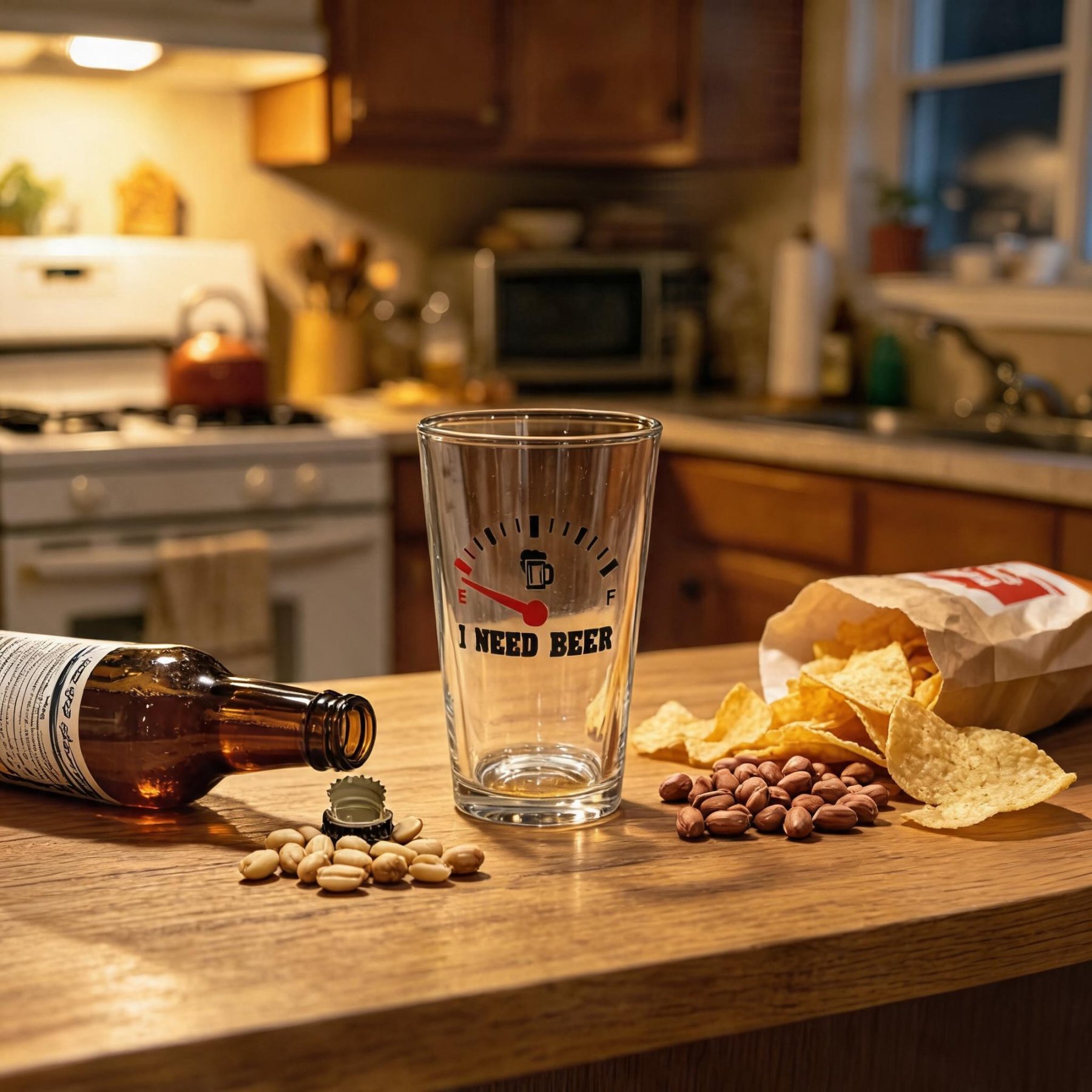 ✨LIMITED-TIME OFFER · SAVE 49%🍺“I Need Beer” Engraved Pint Glass🍻
