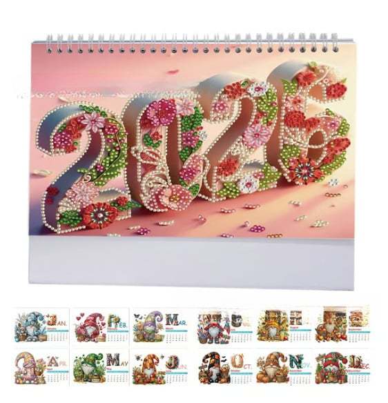 💎2026 DIY Diamond Painting Desk Calendar🗓️