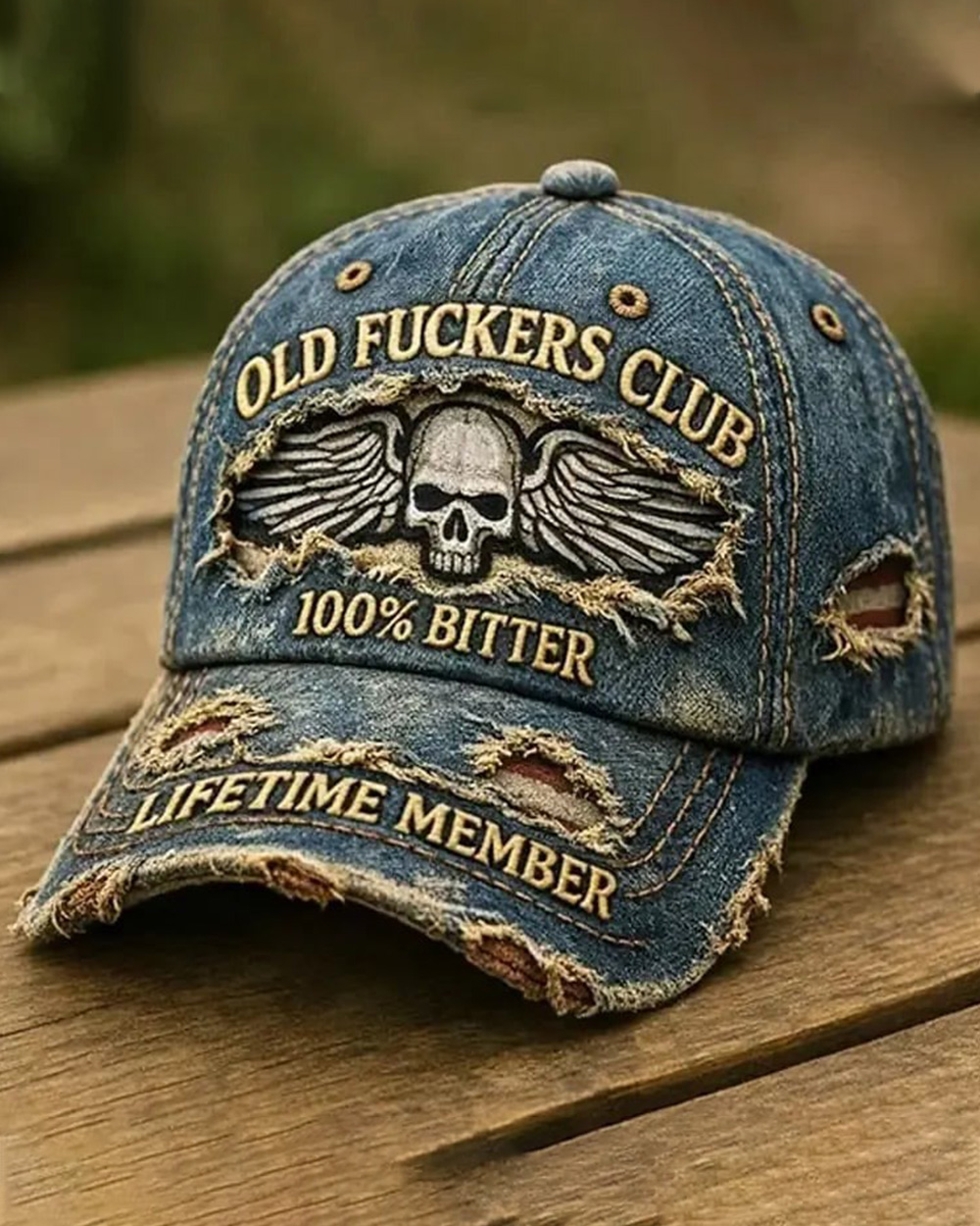 Old F*ckers Club Embroidery Cap