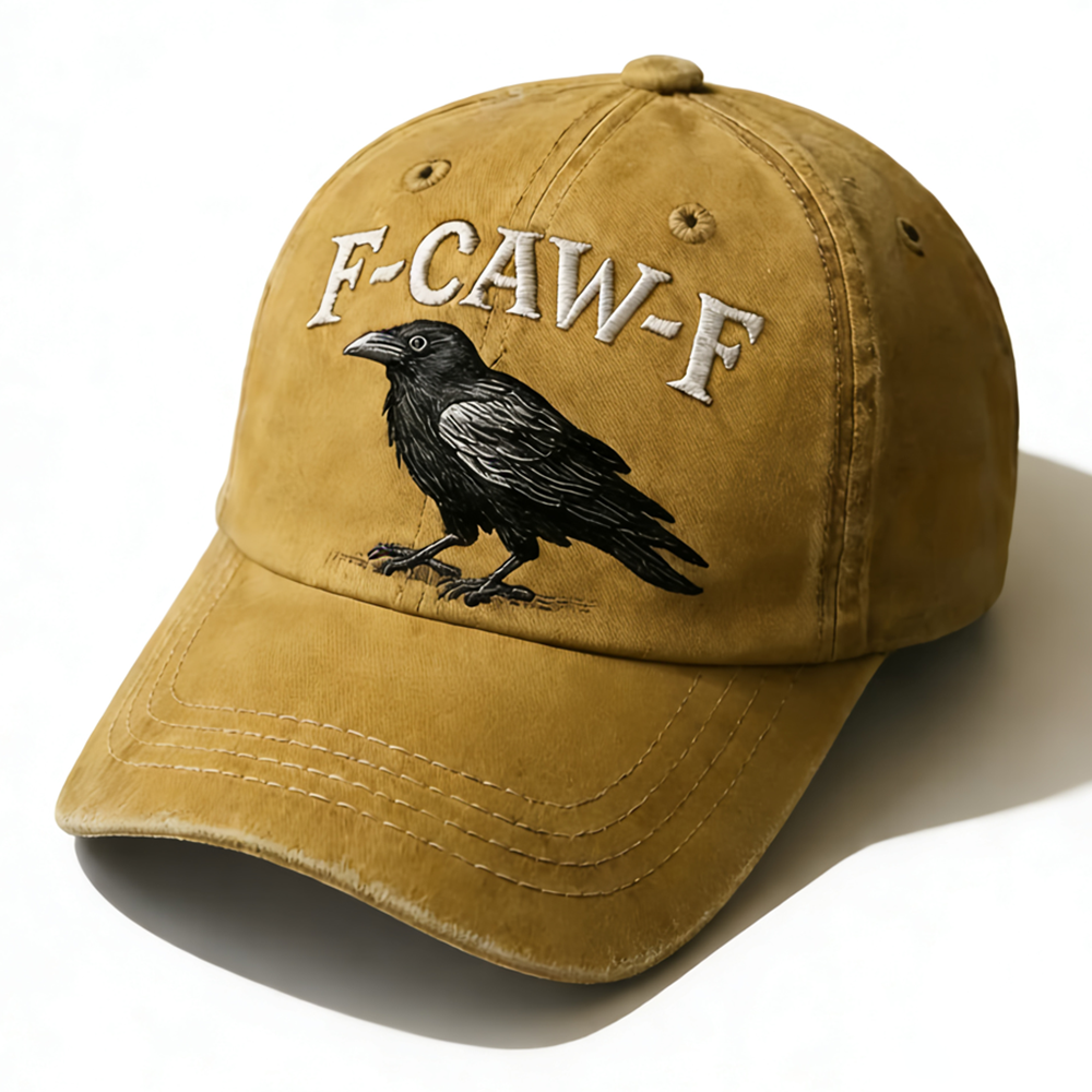F CAW F Embroidery Cap