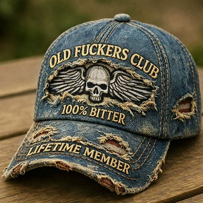 Old F*ckers Club Embroidery Cap