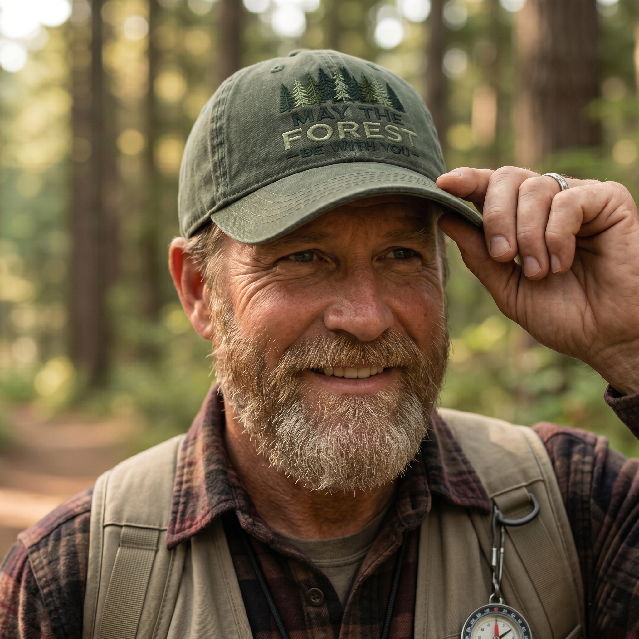 🏆Before Father’s Day 40% OFF🌲 MAY THE FOREST BE WITH YOU™ CAP