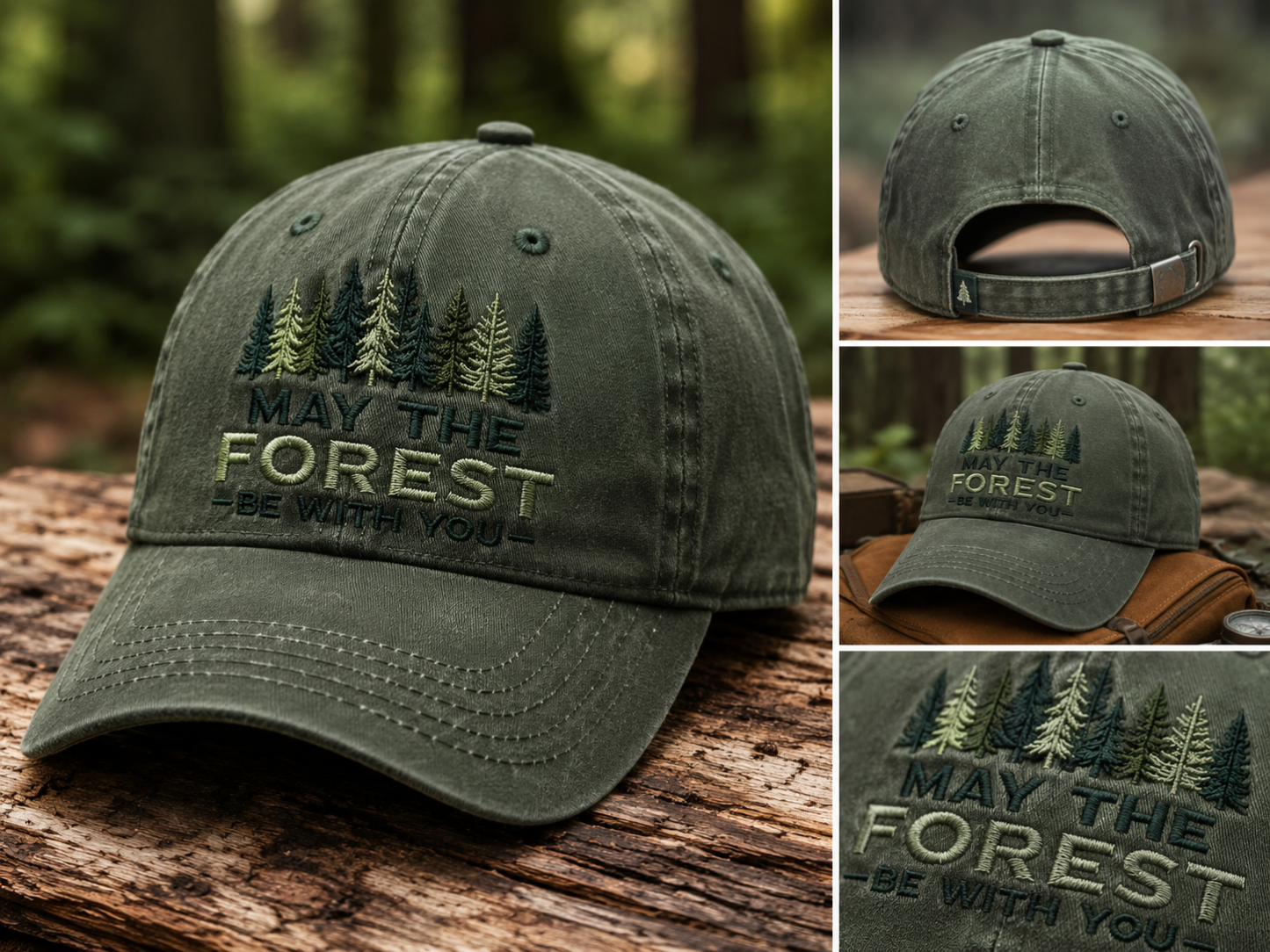 🏆Before Father’s Day 40% OFF🌲 MAY THE FOREST BE WITH YOU™ CAP