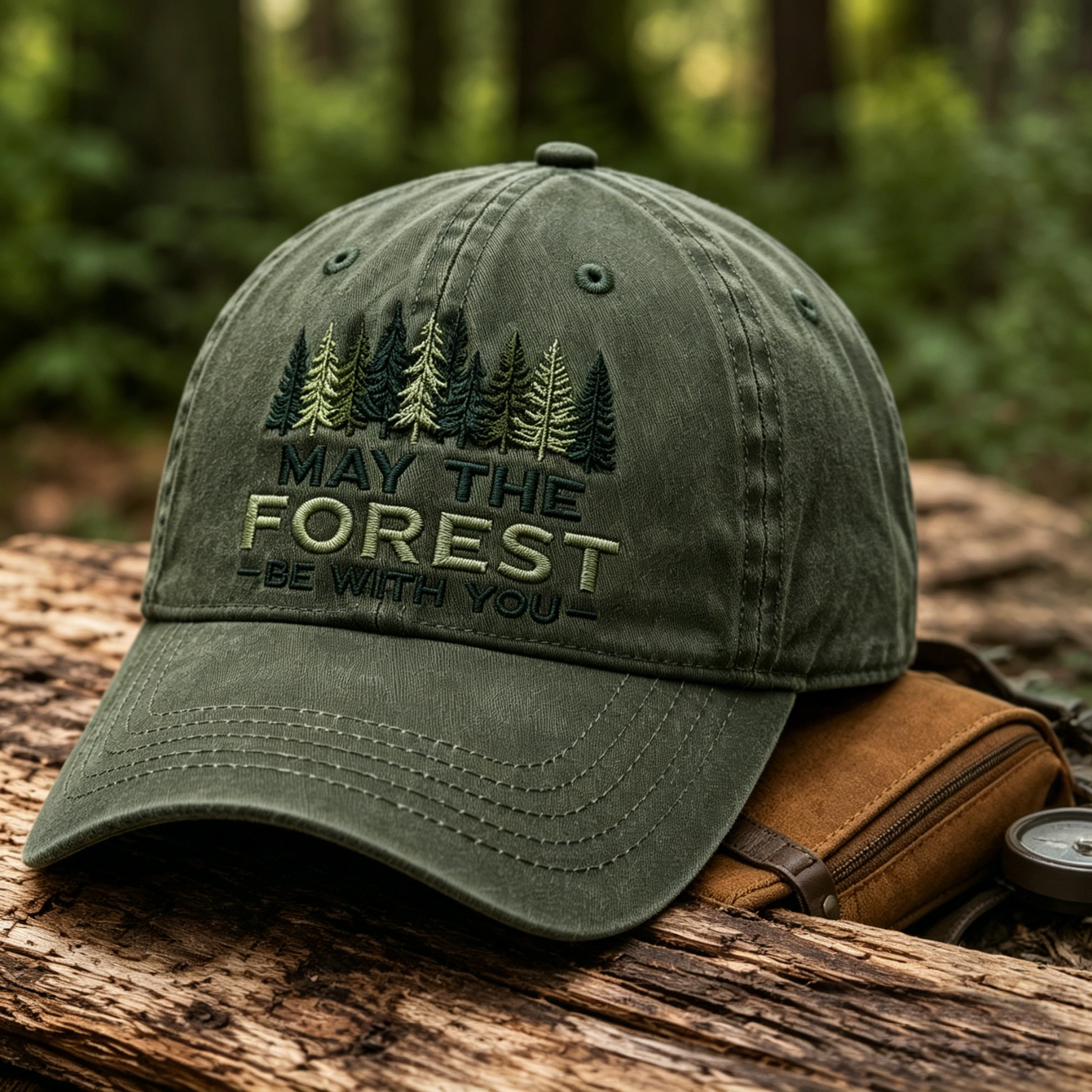 🏆Before Father’s Day 40% OFF🌲 MAY THE FOREST BE WITH YOU™ CAP