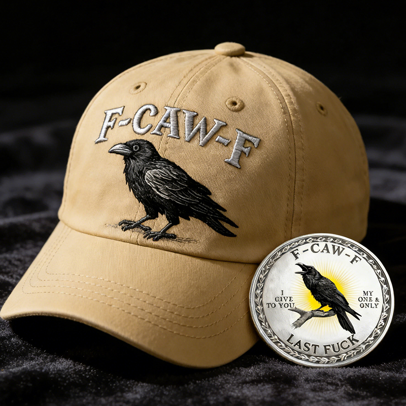 F CAW F Embroidery Cap