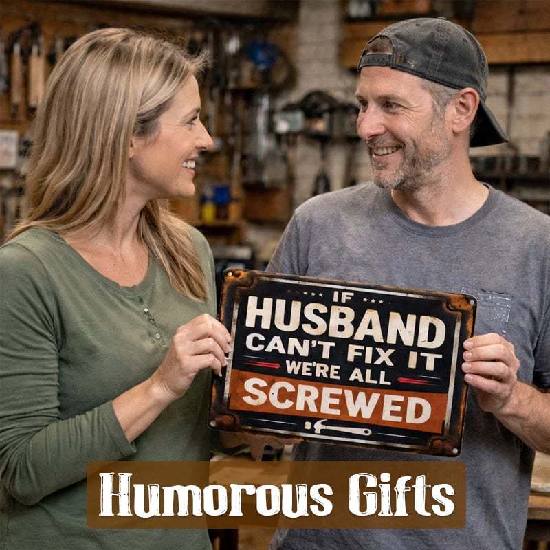 🔥Last Day 49% OFF - 🛠️If Mike Can't Fix It, We're All Screwed Metal Sign