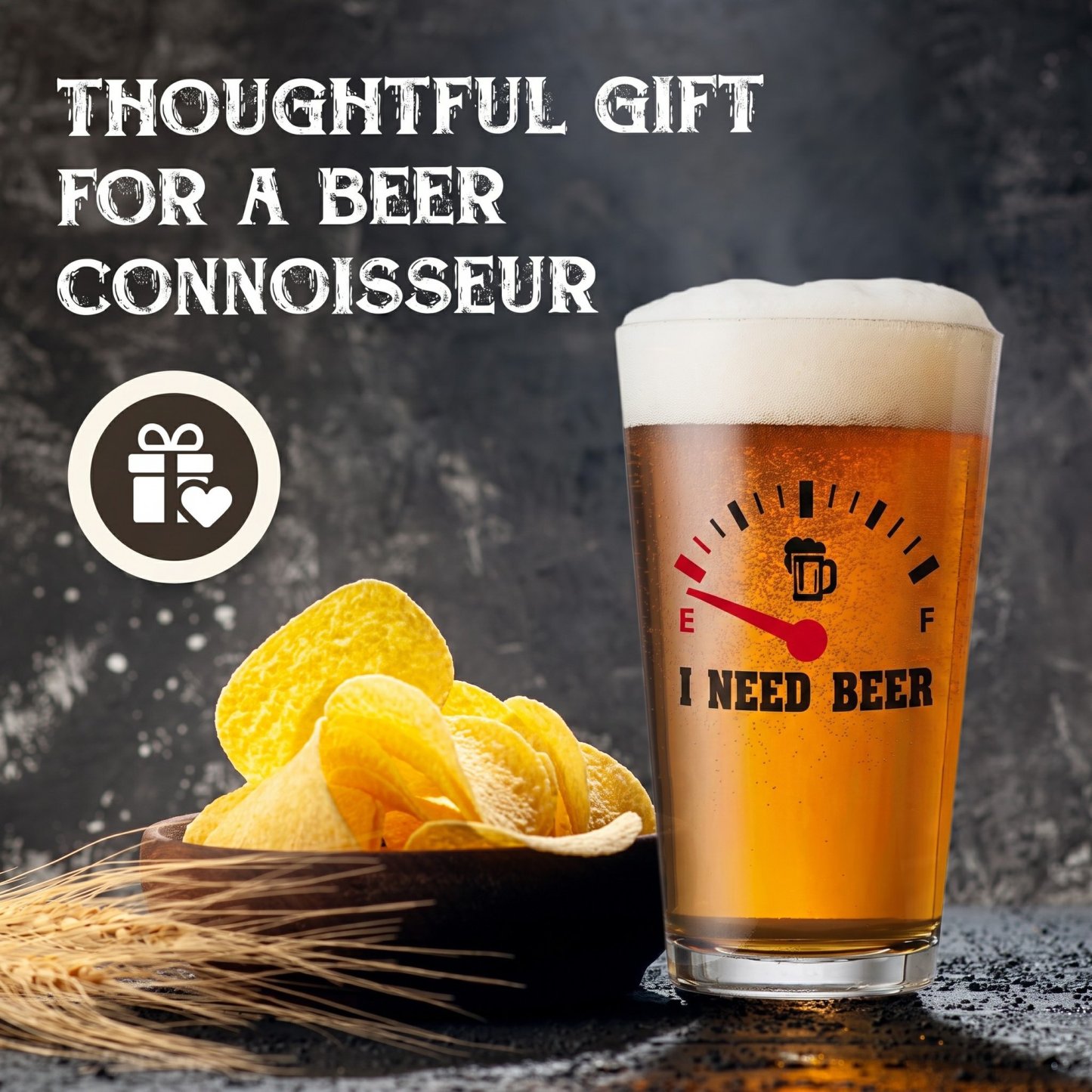 ✨LIMITED-TIME OFFER · SAVE 49%🍺“I Need Beer” Engraved Pint Glass🍻