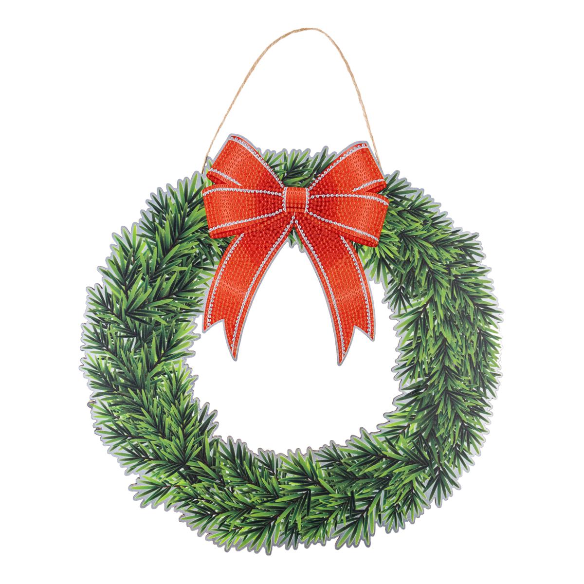 Magnetic ornament with crystals being crafted