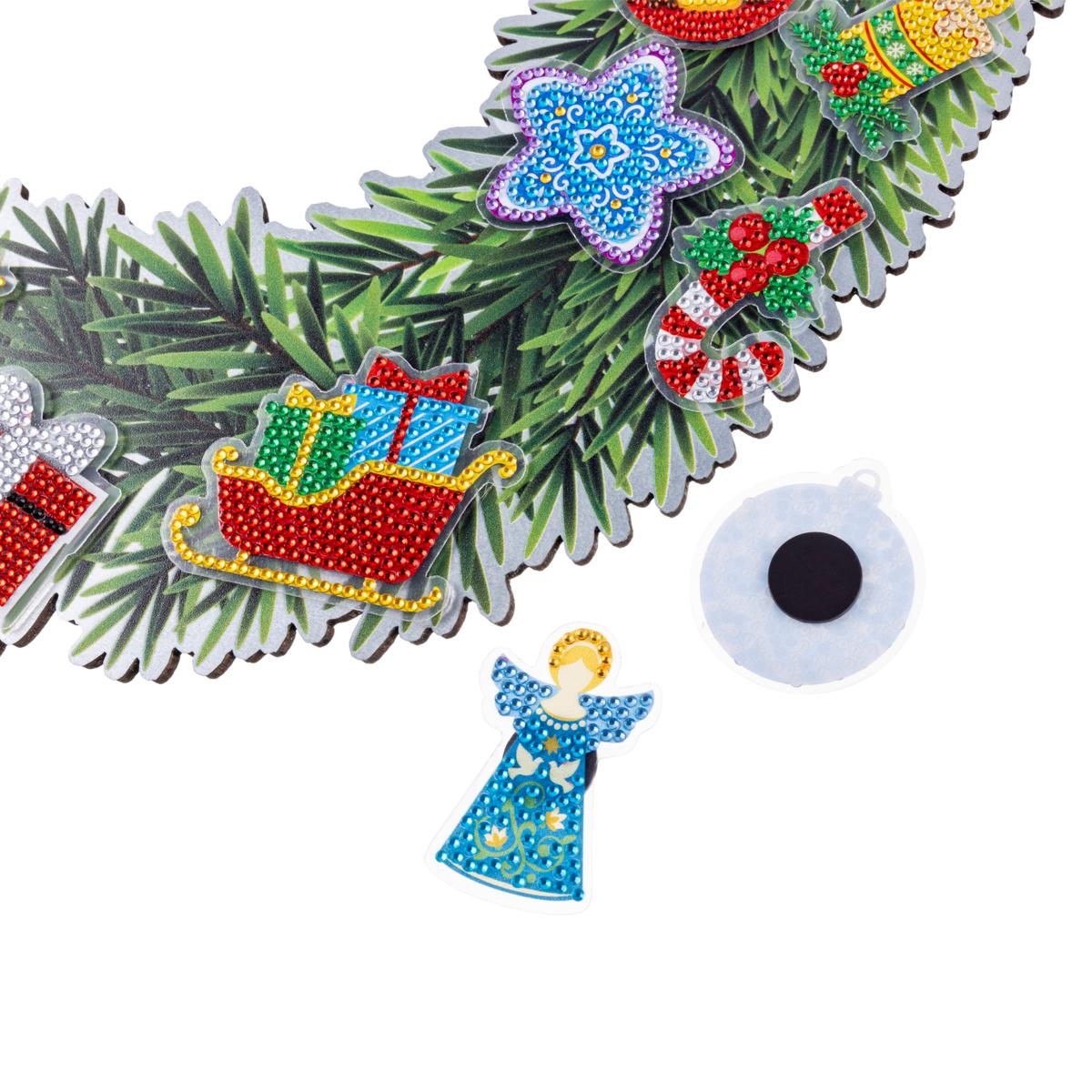 Advent calendar box with daily magnetic surprises