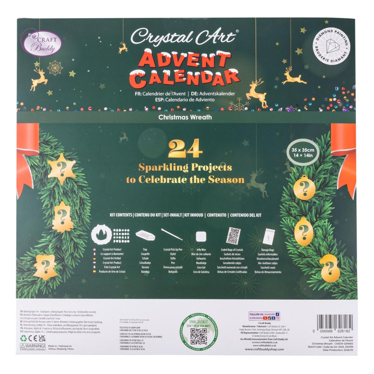 Complete crystal craft kit with all tools included