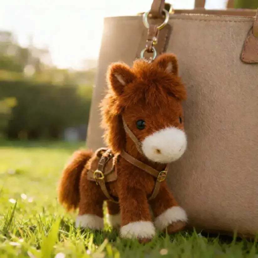 🔥Last Day 49% OFF - 🔥🐎Ponytata Plush Pony Bag Charm and Keychain🎨