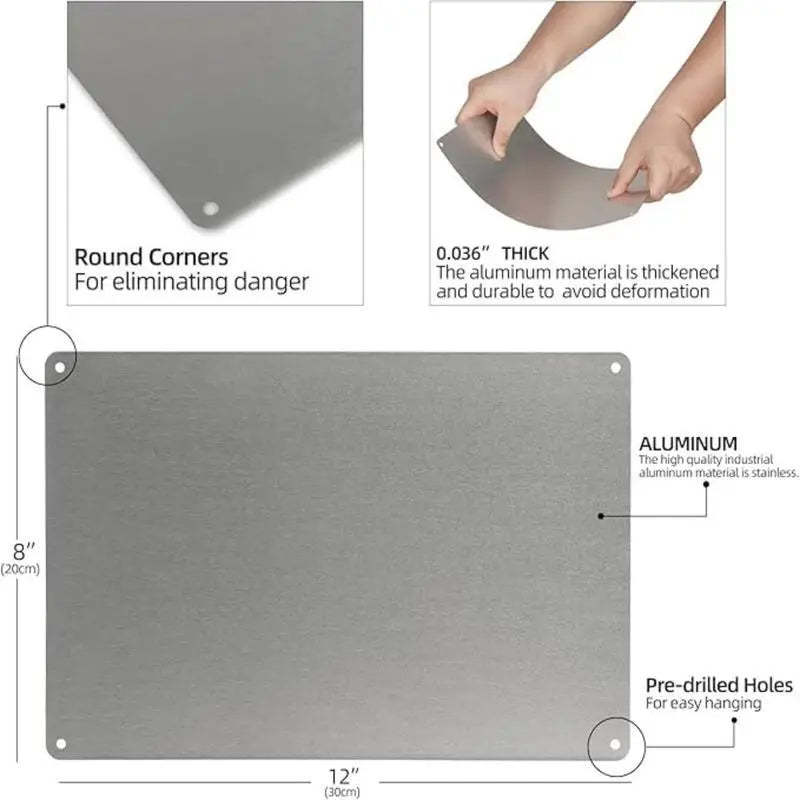 WARNING: DOES NOT PLAY WELL WITH LIBERALS - Retro Metal Sign