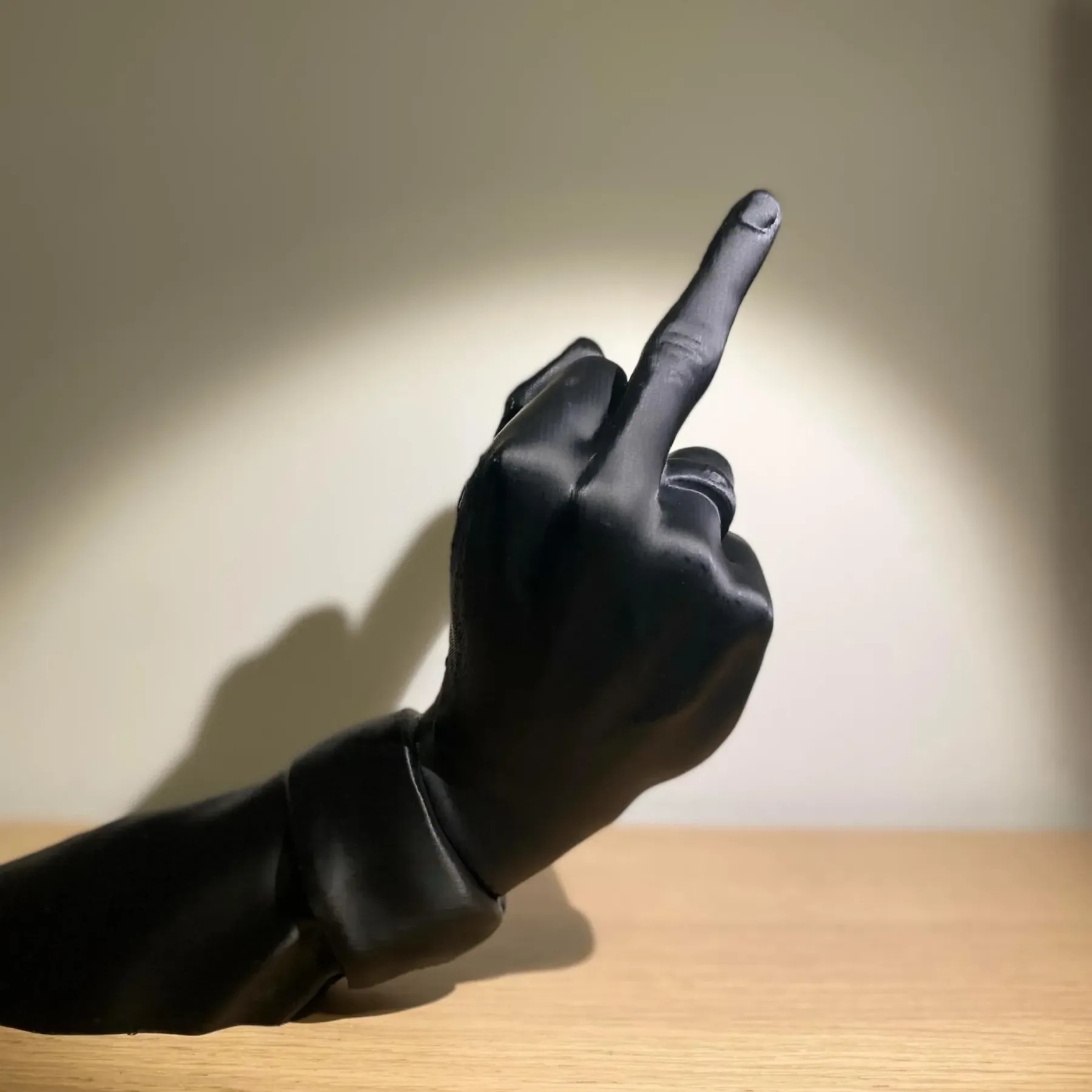 Unique Middle Finger Wine Rack