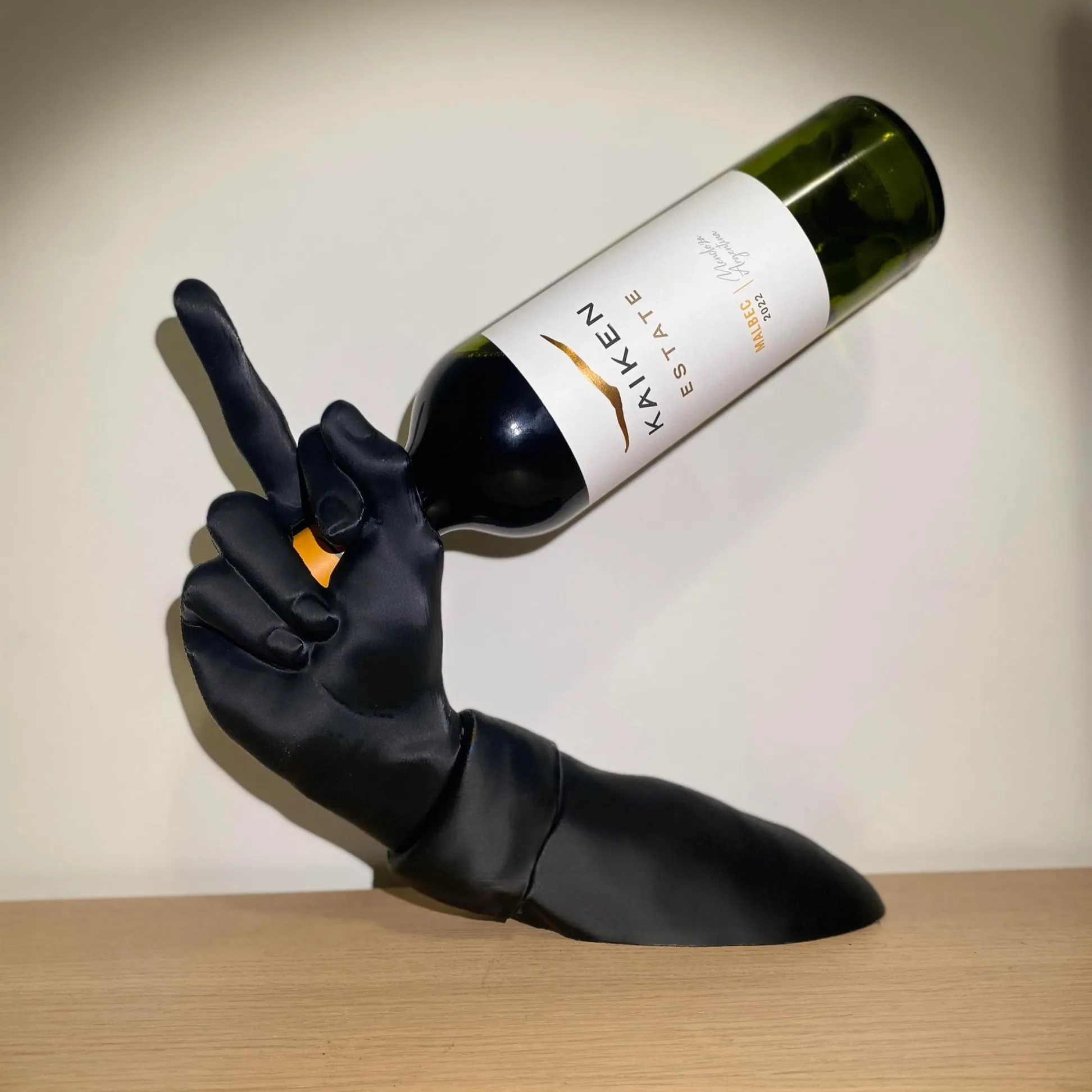 Unique Middle Finger Wine Rack