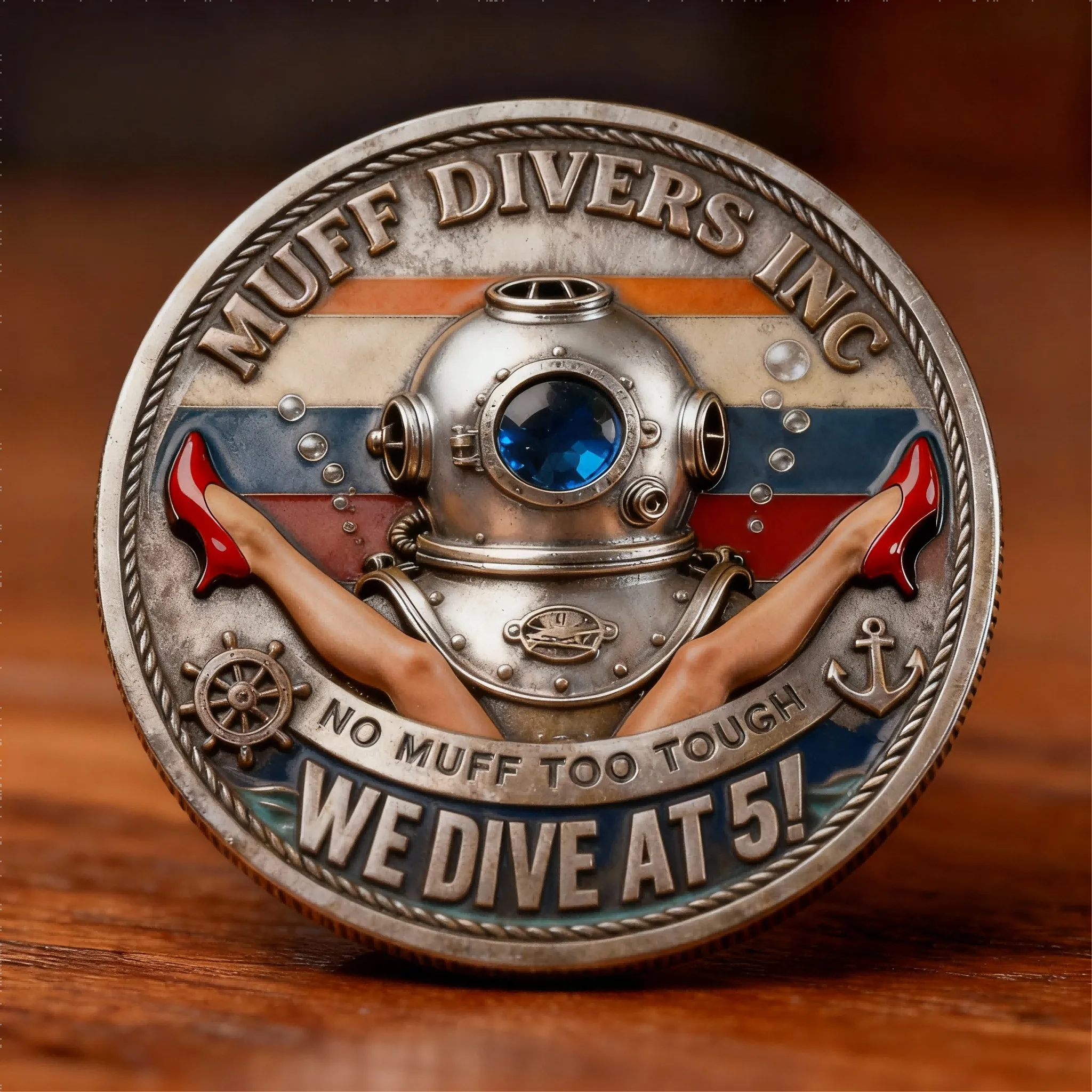 ⚓️ “Muff Divers Inc.” Limited-Edition Commemorative Coin 🌊