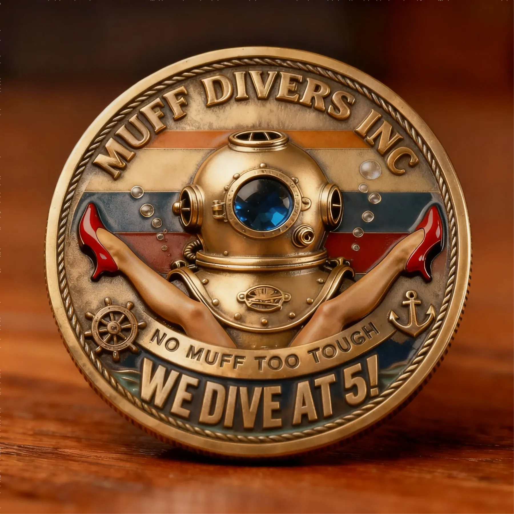 ⚓️ “Muff Divers Inc.” Limited-Edition Commemorative Coin 🌊