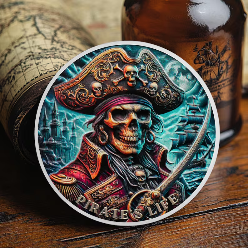 Pirate Coin Skeleton Pirate Ship