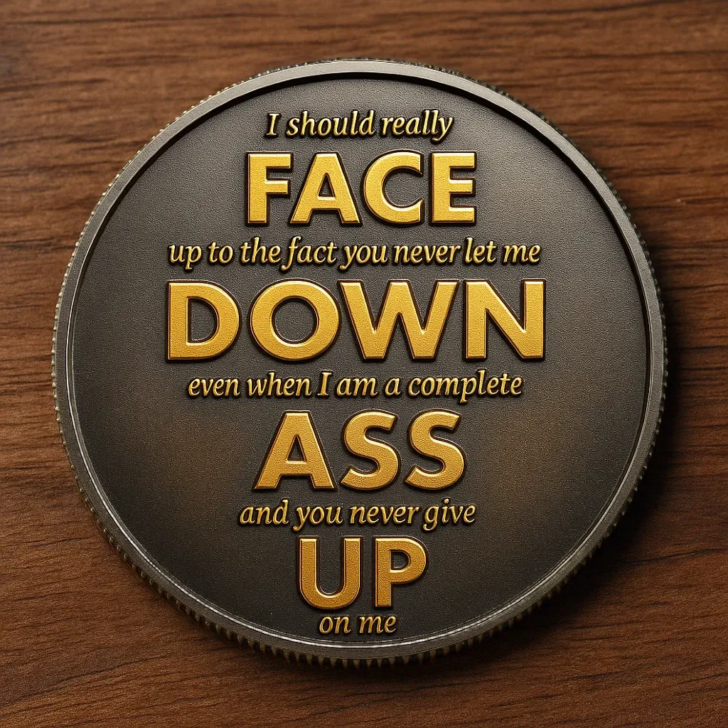 ⚡ “Keep Calm & Say Yes, Daddy” Limited Edition Coin 😏🔥