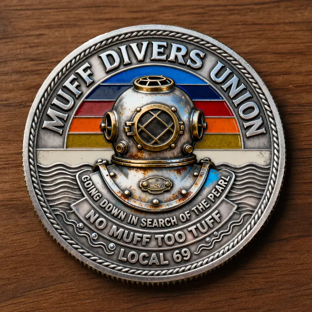 ⚓ MUFF DIVERS UNION – Local 69 Commemorative Coin 🌊