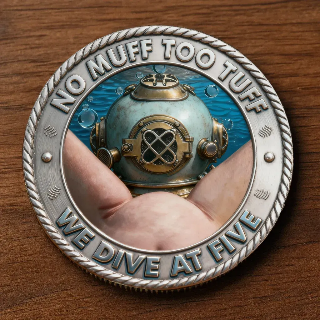 ⚓ MUFF DIVERS UNION – Local 69 Commemorative Coin 🌊