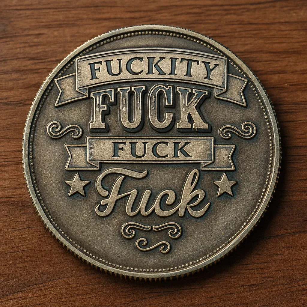 🍻 “Too Old to Care, Too Young to Stop” Commemorative Coin 😎💀