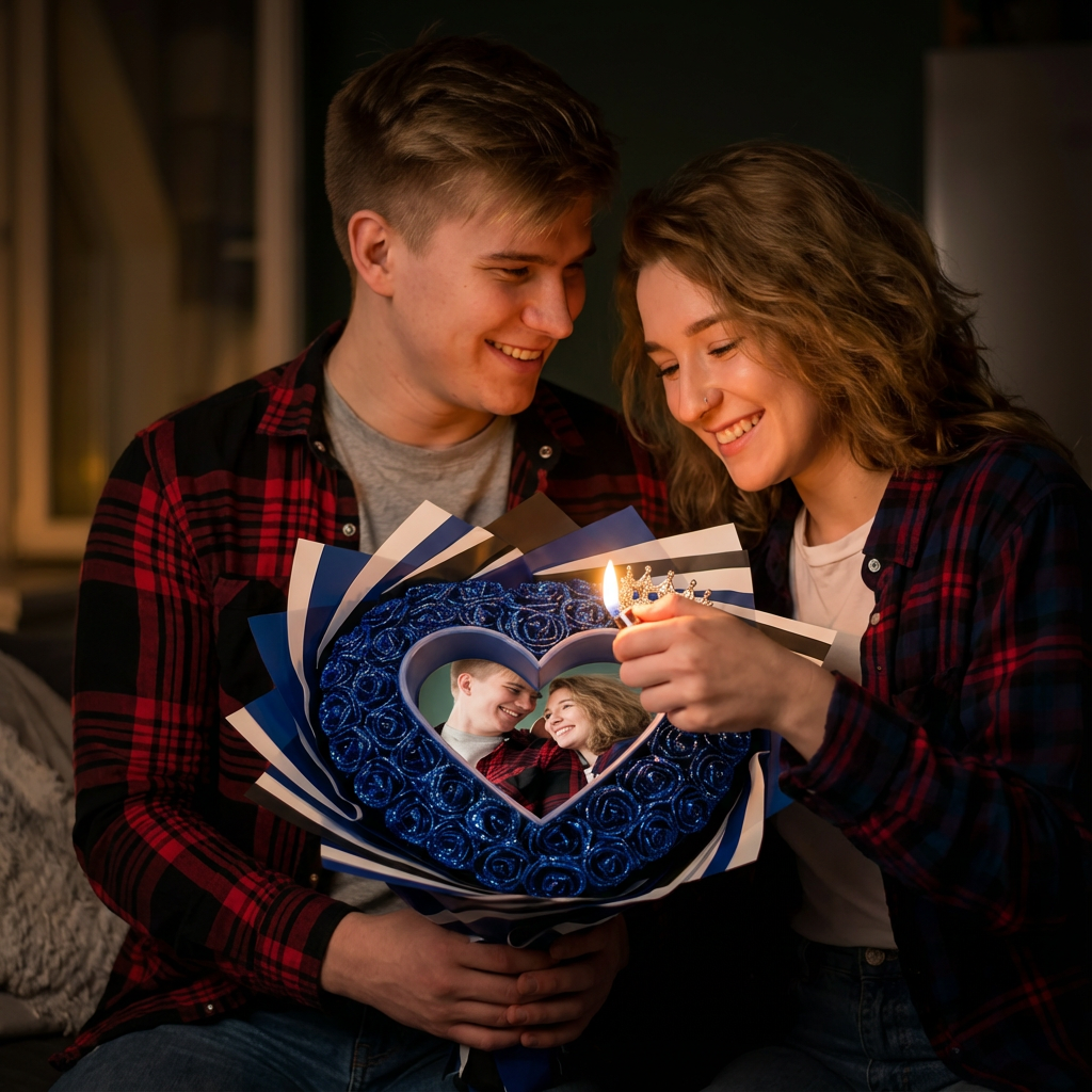 Everlasting Glitter Roses - Burnaway Edition