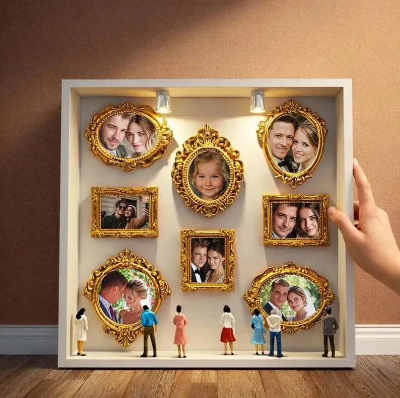 Mini Museum of Us Frame Meaningful Gift For Mom Grandma