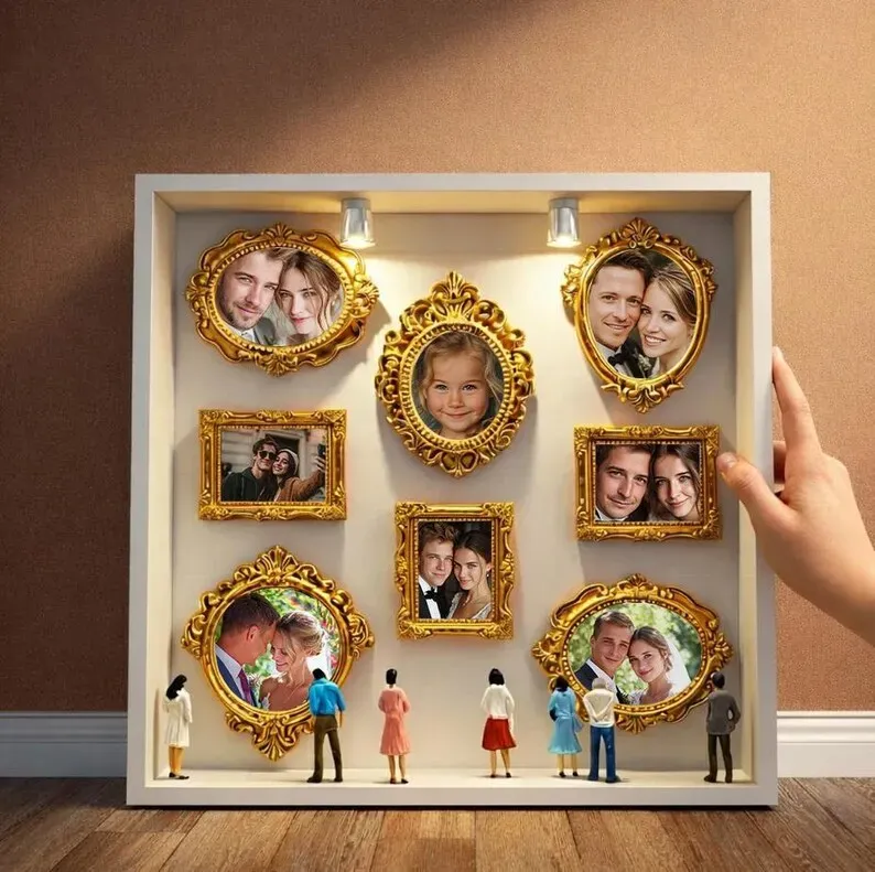 Mini Museum of Us Frame Meaningful Gift For Mom Grandma