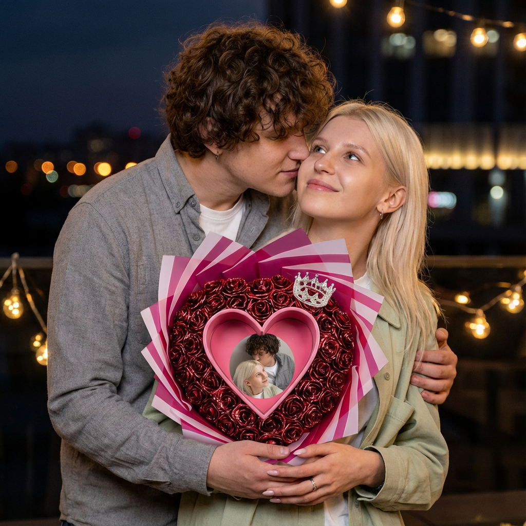 Everlasting Glitter Roses - Burnaway Edition