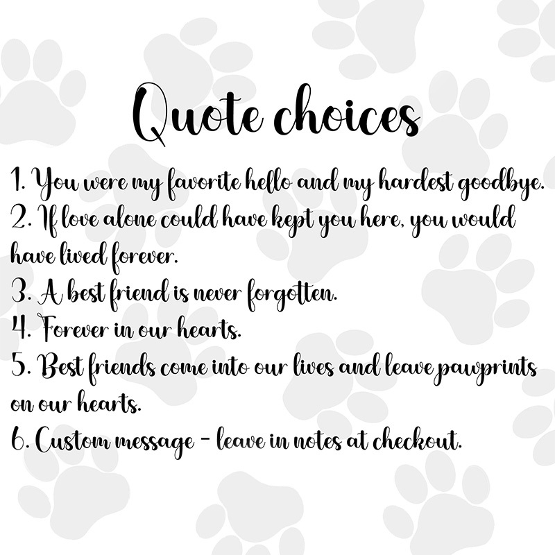 Pet Memorial Sign, Pet Memorial Gift, Pet Loss Gift, Personalized Cat Memorial, Personalized Dog Memorial