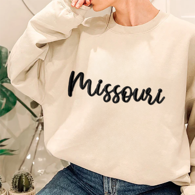 🏈Game Day Custom 3D PUFF Embroidered Sweatshirt