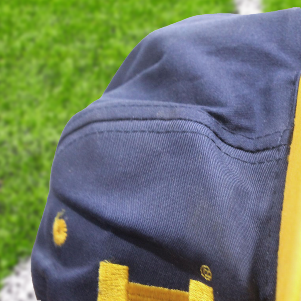 Vintage Distressed 90s UM University Of Michigan Wolverines Football NCAA College Snapback Hat Baseball Cap