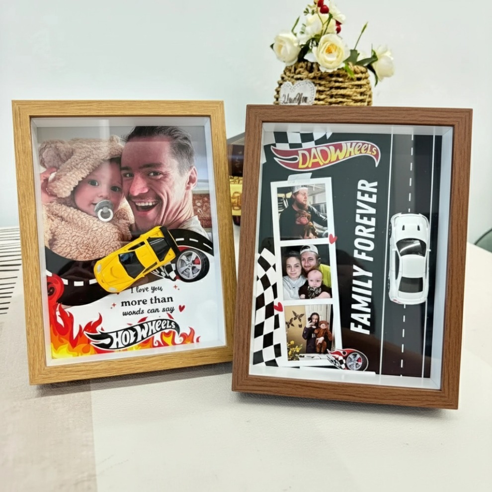 Personalized Car Display Frame with Photo