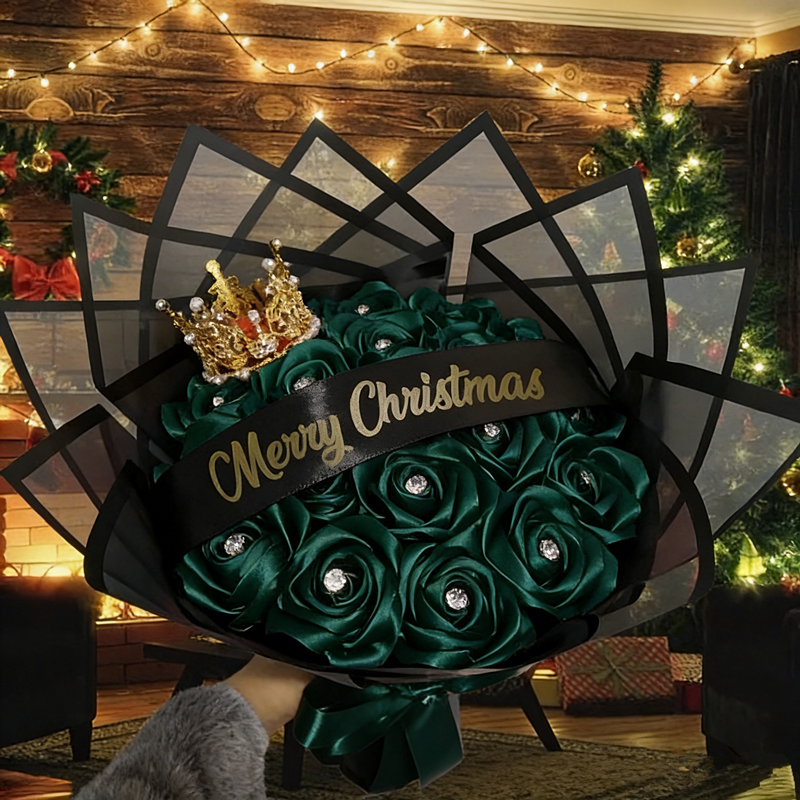 💕Eternal Roses - HandMade From Satin Ribbon(Never Wither)