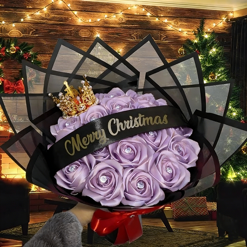 💕Eternal Roses - HandMade From Satin Ribbon(Never Wither)