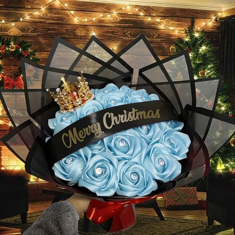 💕Eternal Roses - HandMade From Satin Ribbon(Never Wither)