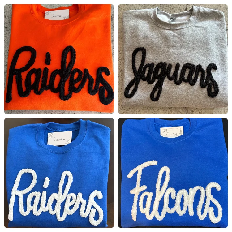 Custom Chenille Team Sweatshirt