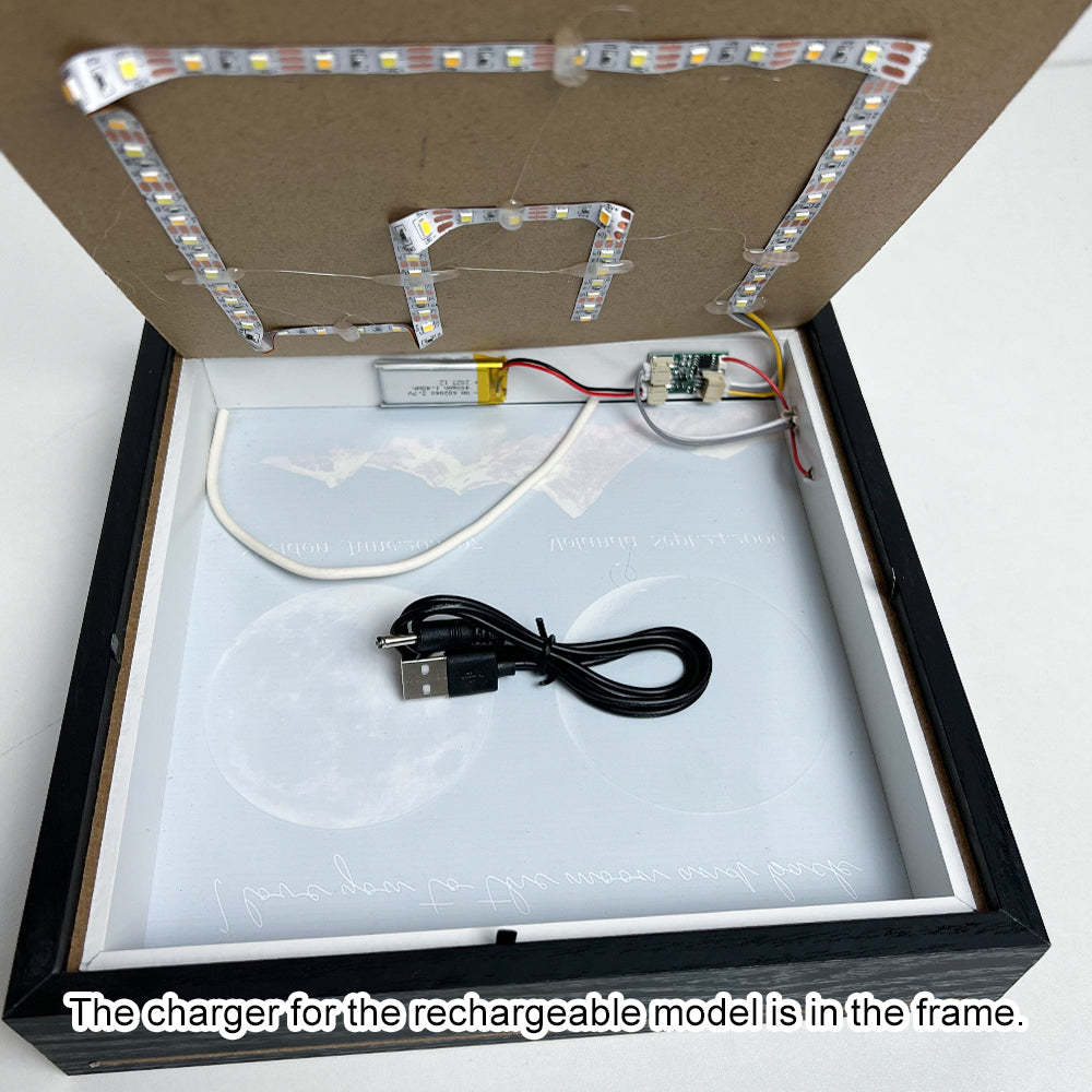 50%OFF🌔Custom Birth Moon Phases LED Box Lamp