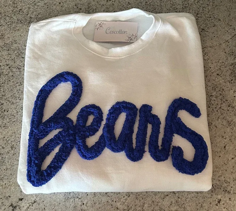 Custom Chenille Team Sweatshirt