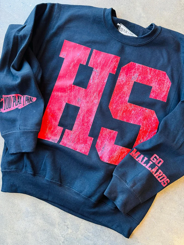 Custom #1 Fan Sports Game Day Sweatshirt