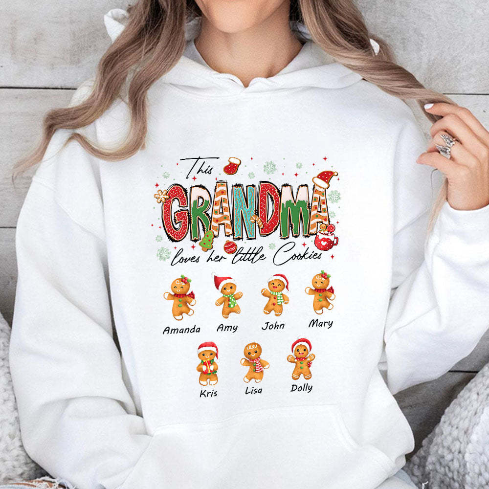Custom Christmas Gingerbread Cookie Baking Sweatshirt